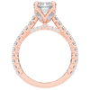 2.70CT.TW RADIANT LAB DIAMOND SOLITAIRE ENGAGEMENT RING - Nazarelle