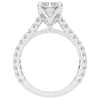 2.70CT.TW RADIANT LAB DIAMOND SOLITAIRE ENGAGEMENT RING - Nazarelle
