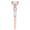 2.45CT.TW CUSHION LAB DIAMOND ENGAGEMENT RING - Nazarelle