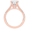 2.45CT.TW CUSHION LAB DIAMOND ENGAGEMENT RING - Nazarelle