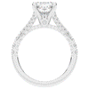 2.45CT.TW CUSHION LAB DIAMOND ENGAGEMENT RING - Nazarelle