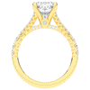 2.45CT.TW CUSHION LAB DIAMOND ENGAGEMENT RING - Nazarelle