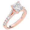 2.45CT.TW ASSCHER LAB DIAMOND ENGAGEMENT RING - Nazarelle