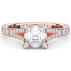 2.45CT.TW ASSCHER LAB DIAMOND ENGAGEMENT RING - Nazarelle