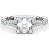 2.45CT.TW ASSCHER LAB DIAMOND ENGAGEMENT RING - Nazarelle