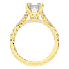 2.45CT.TW ASSCHER LAB DIAMOND ENGAGEMENT RING - Nazarelle