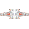 2.45CT.TW ASSCHER LAB DIAMOND ENGAGEMENT RING - Nazarelle