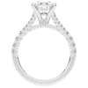 3.45CT.TW CUSHION LAB DIAMOND ENGAGEMENT RING - Nazarelle