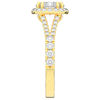 1.60CT.TW OVAL LAB DIAMOND ENGAGEMENT RING - Nazarelle