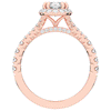 1.60CT.TW OVAL LAB DIAMOND ENGAGEMENT RING - Nazarelle
