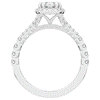 1.60CT.TW OVAL LAB DIAMOND ENGAGEMENT RING - Nazarelle