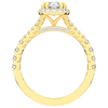 1.60CT.TW OVAL LAB DIAMOND ENGAGEMENT RING - Nazarelle