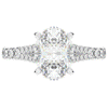 3.45CT.TW OVAL LAB DIAMOND ENGAGEMENT RING - Nazarelle