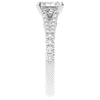 2.45CT.TW PRINCESS LAB DIAMOND ENGAGEMENT RING - Nazarelle