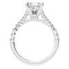2.45CT.TW PRINCESS LAB DIAMOND ENGAGEMENT RING - Nazarelle