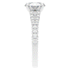 2.45CT.TW ROUND LAB DIAMOND ENGAGEMENT RING - Nazarelle