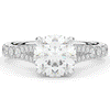 2.45CT.TW ROUND LAB DIAMOND ENGAGEMENT RING - Nazarelle