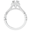 2.60CT.TW RADIANT LAB DIAMOND SPLIT SHANK HALO ENGAGEMENT RING - Nazarelle