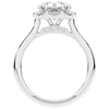 2.40CT.TW ROUND LAB DIAMOND HALO ENGAGEMENT RING - Nazarelle