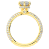 2.60CT.TW MARQUISE LAB DIAMOND ENGAGEMENT RING - Nazarelle