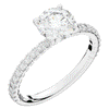 1.75CT.TW ROUND LAB DIAMOND SOLITAIRE ENGAGEMENT RING - Nazarelle