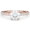 1.75CT.TW ROUND LAB DIAMOND SOLITAIRE ENGAGEMENT RING - Nazarelle