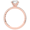 1.75CT.TW ROUND LAB DIAMOND SOLITAIRE ENGAGEMENT RING - Nazarelle