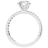 1.75CT.TW ROUND LAB DIAMOND SOLITAIRE ENGAGEMENT RING - Nazarelle