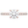 1.75CT.TW ROUND LAB DIAMOND SOLITAIRE ENGAGEMENT RING - Nazarelle