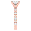 2.50CT.TW CUSHION LAB DIAMOND SOLITAIRE ENGAGEMENT RING - Nazarelle