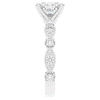 2.50CT.TW CUSHION LAB DIAMOND SOLITAIRE ENGAGEMENT RING - Nazarelle