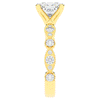 2.50CT.TW CUSHION LAB DIAMOND SOLITAIRE ENGAGEMENT RING - Nazarelle