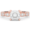 2.50CT.TW CUSHION LAB DIAMOND SOLITAIRE ENGAGEMENT RING - Nazarelle
