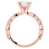 2.50CT.TW CUSHION LAB DIAMOND SOLITAIRE ENGAGEMENT RING - Nazarelle