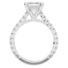 4.25CT.TW EMERALD CUT LAB DIAMOND SOLITAIRE ENGAGEMENT RING - Nazarelle