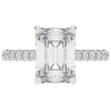 4.25CT.TW EMERALD CUT LAB DIAMOND SOLITAIRE ENGAGEMENT RING - Nazarelle