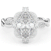 2.70CT.TW OVAL LAB DIAMOND HALO ENGAGEMENT RING - Nazarelle