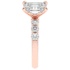 2.60CT.TW EMERALD CUT LAB DIAMOND SOLITAIRE ENGAGEMENT RING - Nazarelle