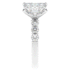 2.60CT.TW RADIANT LAB DIAMOND SOLITAIRE ENGAGEMENT RING - Nazarelle