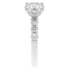 2.60CT.TW ROUND LAB DIAMOND SOLITAIRE ENGAGEMENT RING - Nazarelle