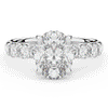 2.60CT.TW OVAL LAB DIAMOND SOLITAIRE ENGAGMENT RING - Nazarelle