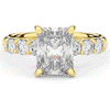 2.60CT.TW RADIANT LAB DIAMOND SOLITAIRE ENGAGEMENT RING - Nazarelle