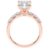 2.60CT.TW RADIANT LAB DIAMOND SOLITAIRE ENGAGEMENT RING - Nazarelle