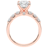 2.60CT.TW ROUND LAB DIAMOND SOLITAIRE ENGAGEMENT RING - Nazarelle