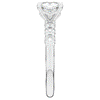 2.60CT.TW CUSHION LAB DIAMOND SOLITAIRE ENGAGEMENT RING - Nazarelle
