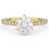 2.00CT.TW ROUND LAB DIAMOND SOLITAIRE ENGAGEMENT RING - Nazarelle