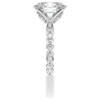3.10CT.TW OVAL LAB DIAMOND SOLITAIRE ENGAGEMENT RING - Nazarelle