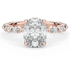 3.10CT.TW OVAL LAB DIAMOND SOLITAIRE ENGAGEMENT RING - Nazarelle