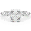 2.60CT.TW CUSHION LAB DIAMOND SOLITAIRE ENGAGEMENT RING - Nazarelle