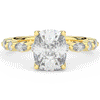 2.60CT.TW CUSHION LAB DIAMOND SOLITAIRE ENGAGEMENT RING - Nazarelle